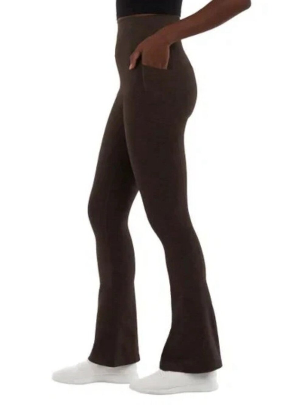 Kirkland Signature Women's Brushed Mini Flare Pant NEW